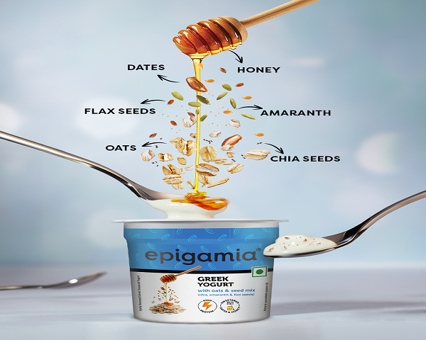 Epigamia Launches Oats & Seed Greek Yogurt for Healthy Snacking