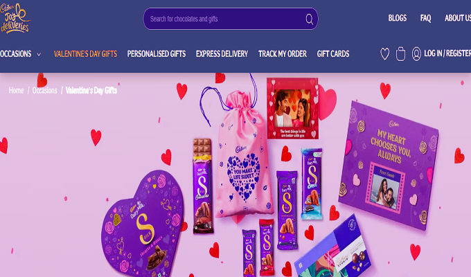 Cadbury introduces personalized packaging and curated gifts to celebrate Valentine’s Day