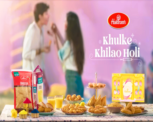 Haldiram’s digital Holi campaign, ‘Khulke Khilao Holi’