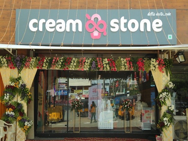 Cream Stone Ice Cream opens new outlet in Vellore, Tamil Nadu