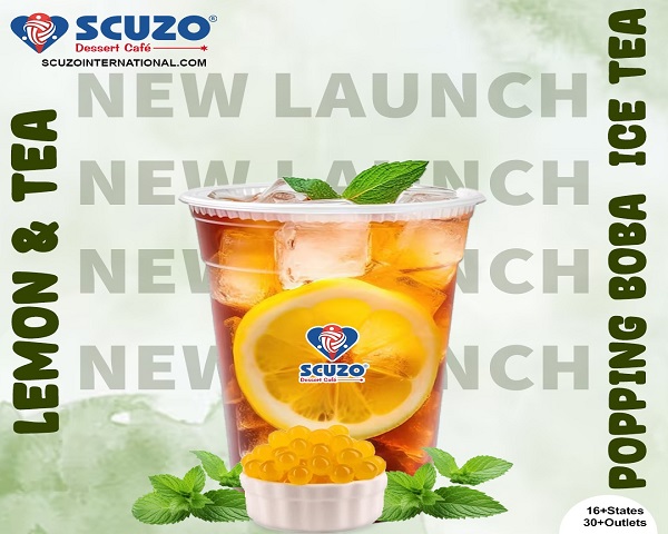 Scuzo Ice ‘O’ Magic Introduces a Range of Boba Ice Tea