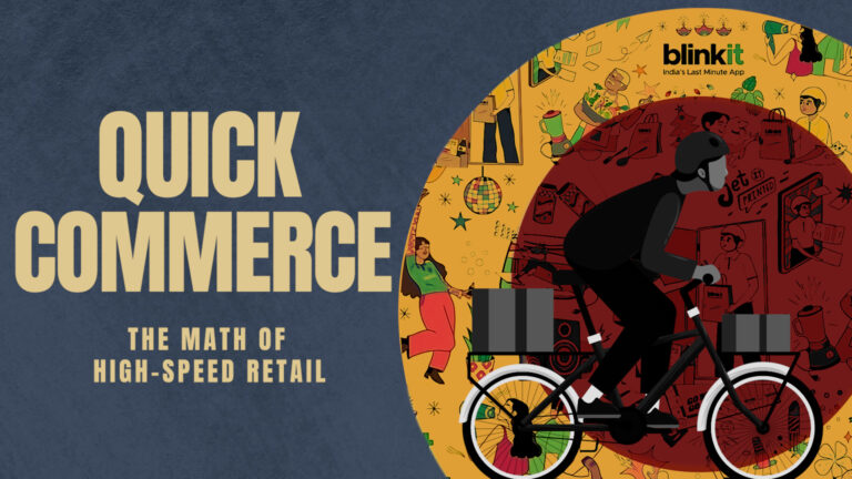 Quick Commerce — The Math of High-speed Retail