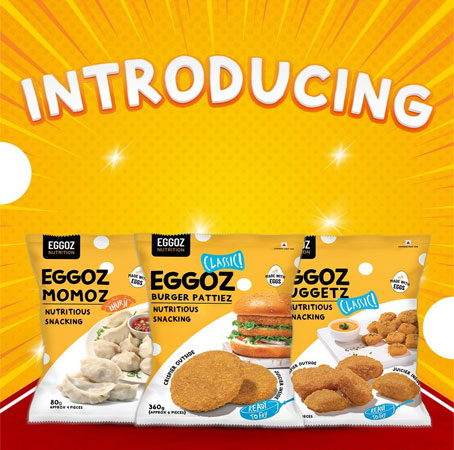 Eggoz Unveils Protein-Packed Frozen Snacks: Egg Nuggets and Burger Patties