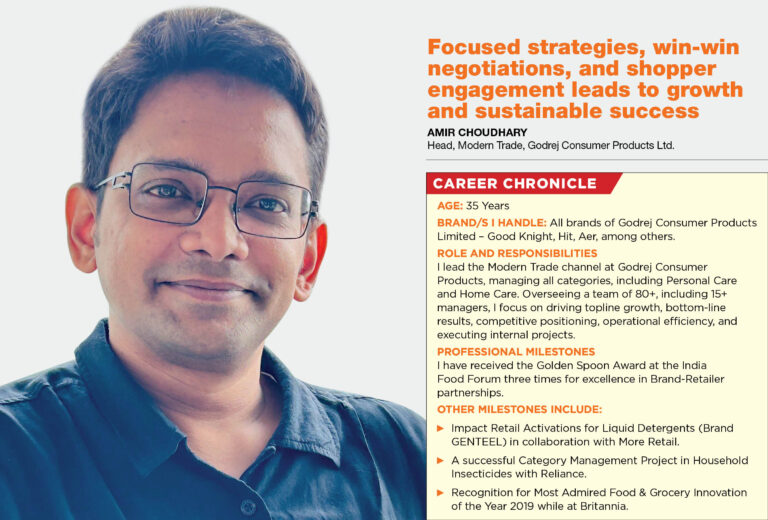 Focused strategies, win-win negotiations, and shopper engagement leads to growth and sustainable success: Amir Choudhary, Head, Modern Trade, Godrej Consumer Products Ltd.