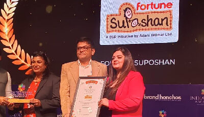 Adani Wilmar’s Fortune SuPoshan Wins Best Rural Children Healthcare Initiative Award