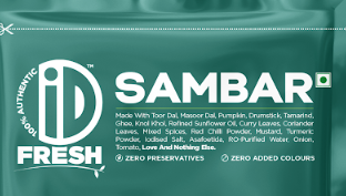 iD Fresh expands its breakfast range with the launch of instant homestyle Sambar